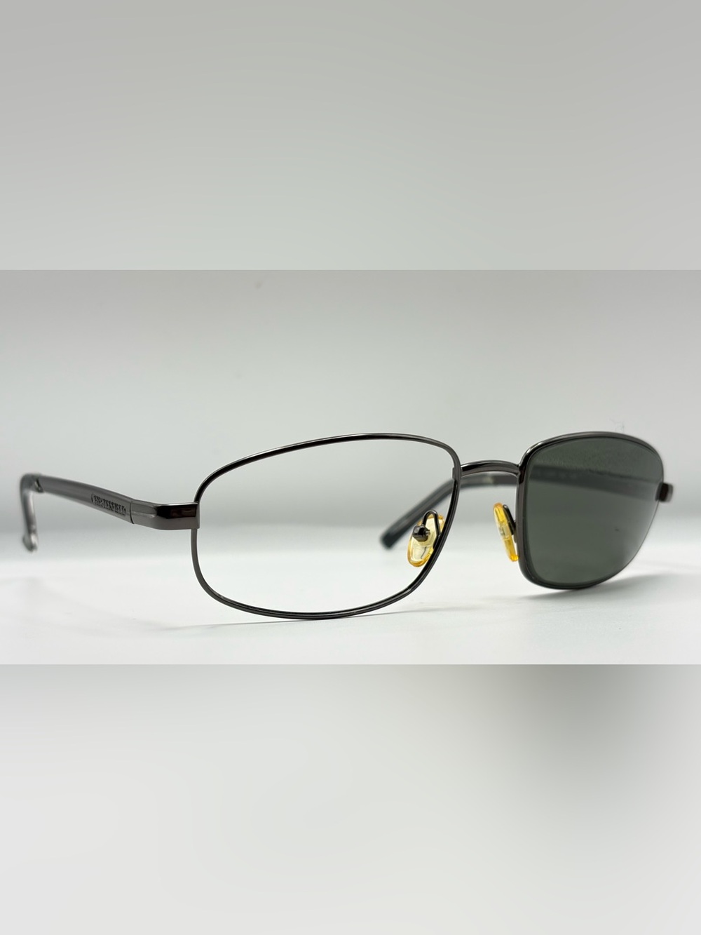 Chesterfield Scout/S Gunmetal Oval Metal Sunglasses Frames Only